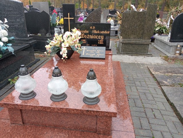 Grób Rozalia Woźniacka