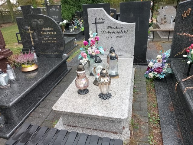 Grób Stanisława Dobrowolska